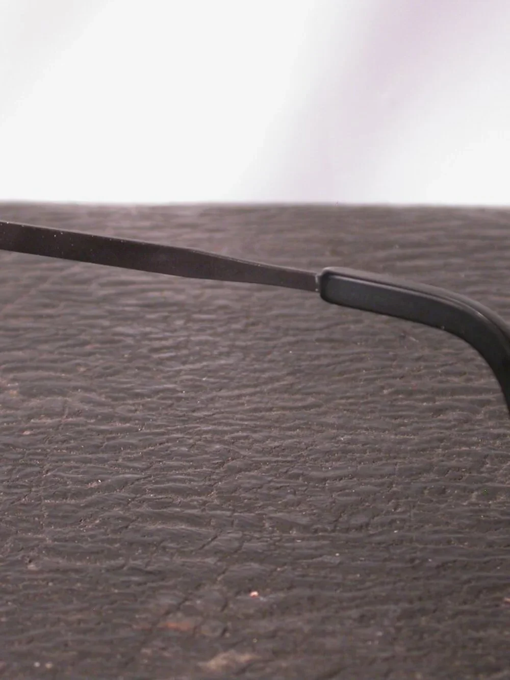 Theo Soba Dark Purple Black Modern Art Eyeglasses Spectacles  Made in Belgium
